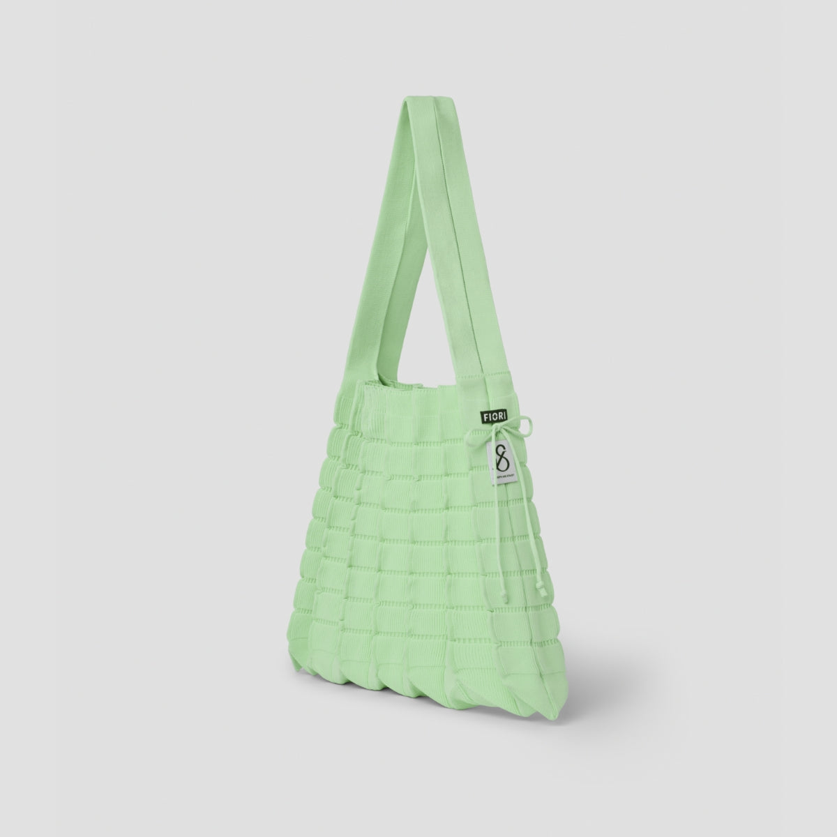 Lucky Pleats Knit L Fiori Nile Green