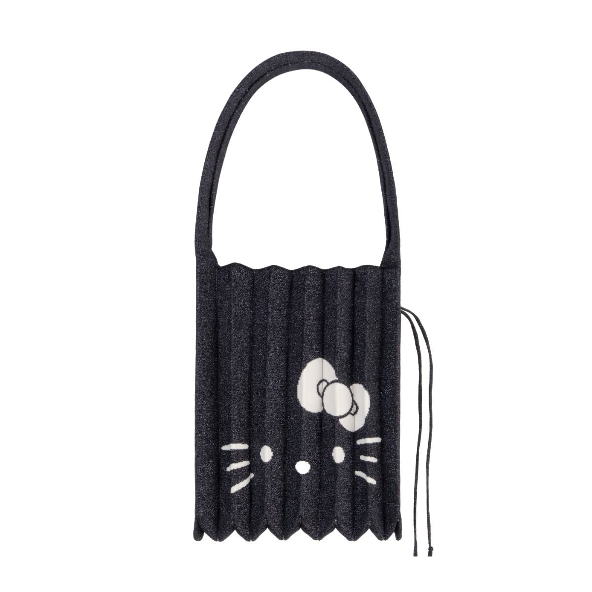 Lucky Pleats Knit M Starry Hello Kitty Twinkle Navy