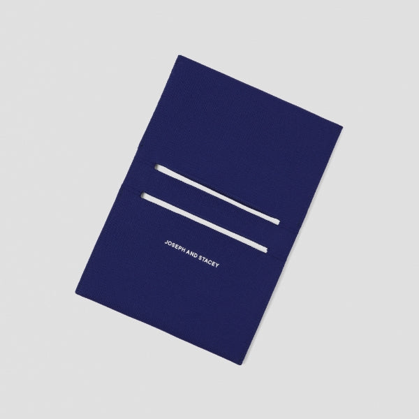 LPK Lattice M Flap Pocket Blue Jewel