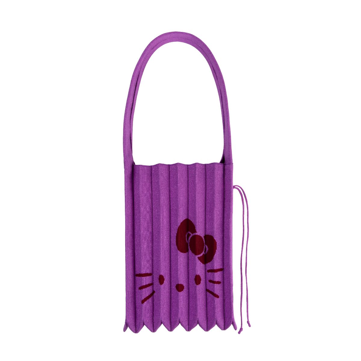 Lucky Pleats Knit M Starry Hello Kitty Twinkle Violet