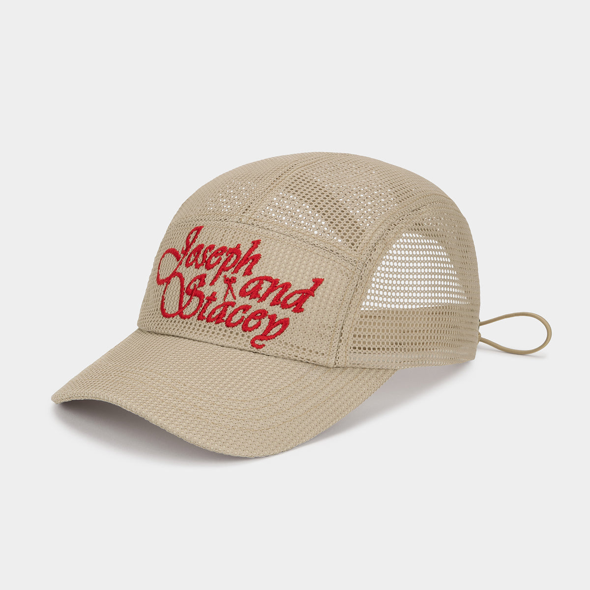 Mesh Ball Cap Beige