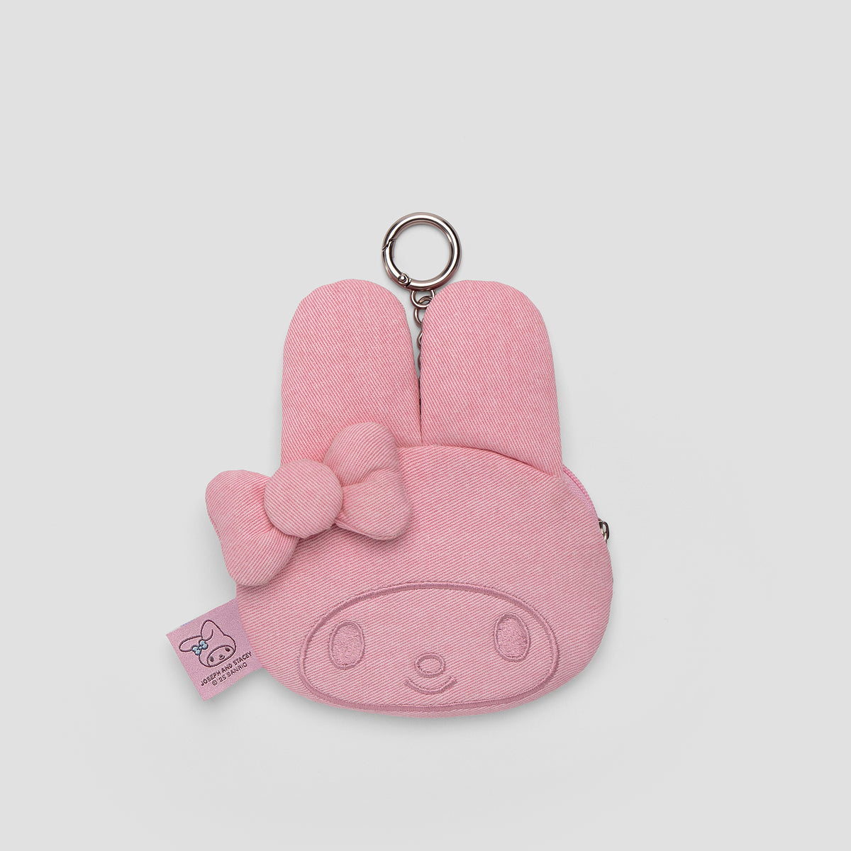 Denim Mini Pouch My Melody Washed Pink