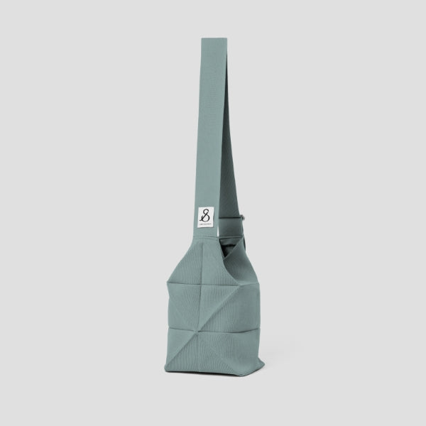 Lucky Pleats Knit Off City Bucket Basil