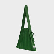 Lucky Pleats Knit M Leaf Green