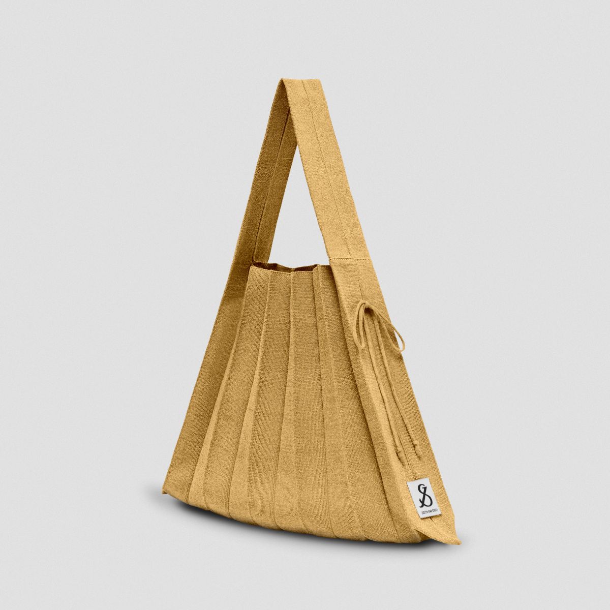 Lucky Pleats Knit L Starry Gold