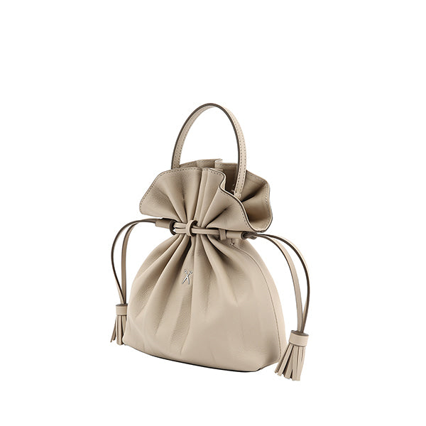 Lucky Pleats Crossbag Ecru Beige