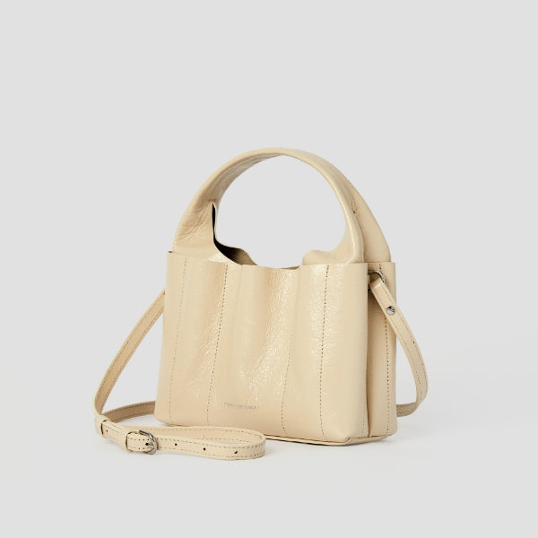 Ruffle Tote Bag Tapioca