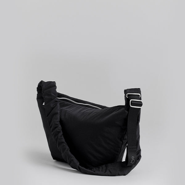 Daily Shirring Bag M Black
