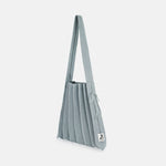 Lucky Pleats Knit M Starry Dusty Blue