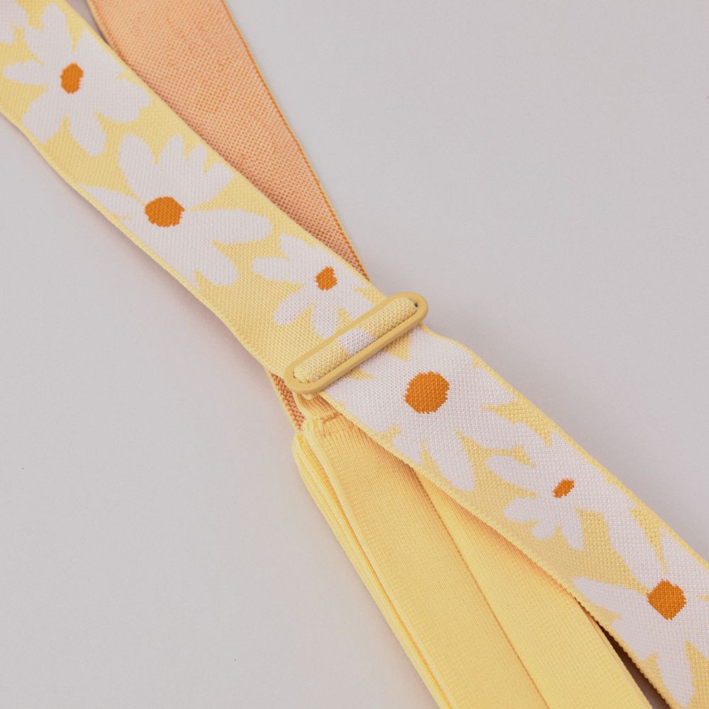 Lucky Pleats Knit Daisy Wing Macaron Yellow
