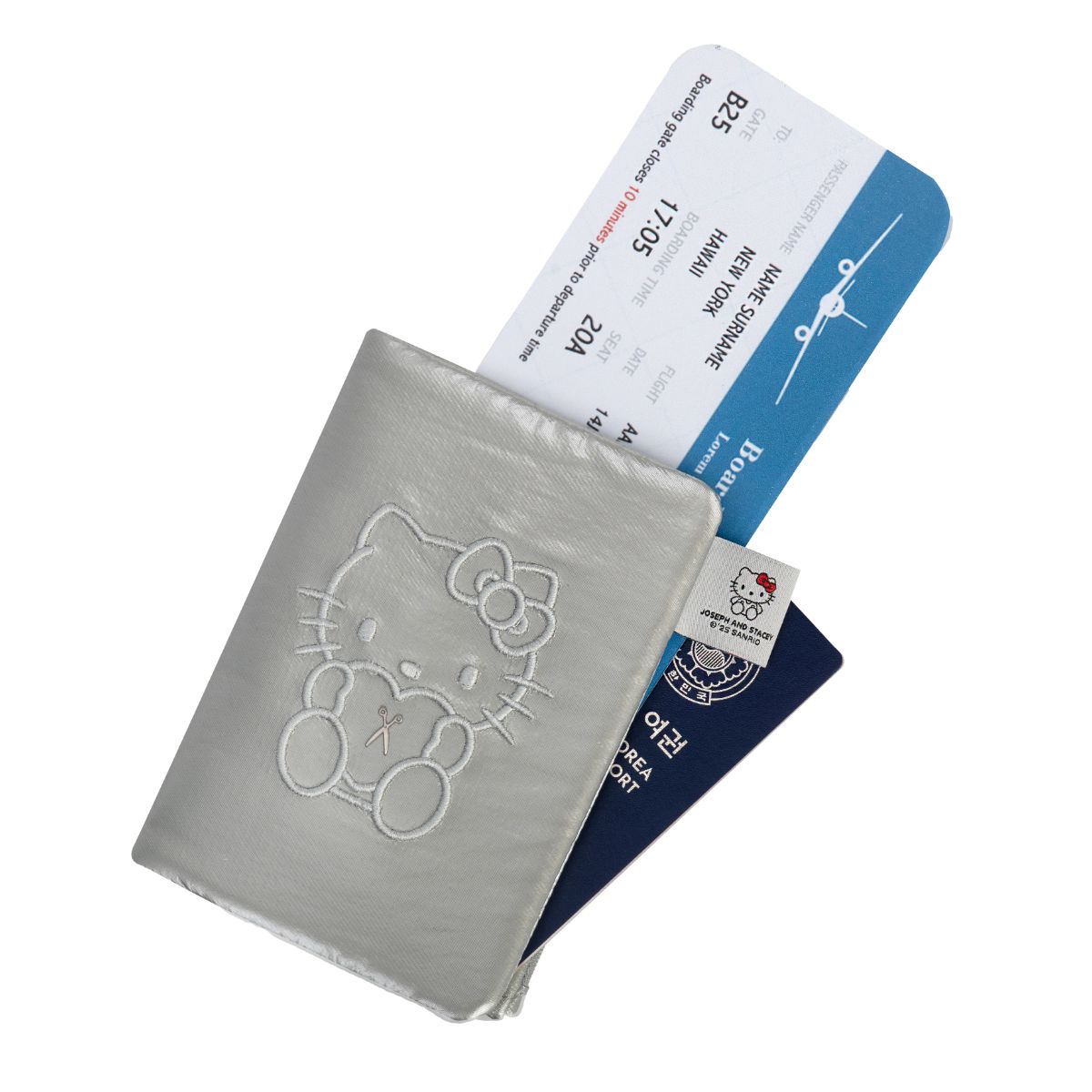Sleek Travel Wallet Hello Kitty Silver – JOSEPH AND STACEY US