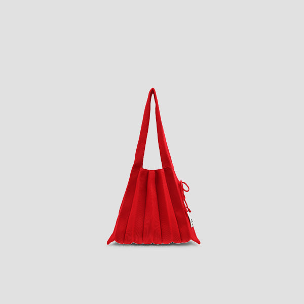Lucky Pleats Knit S Barbados Red