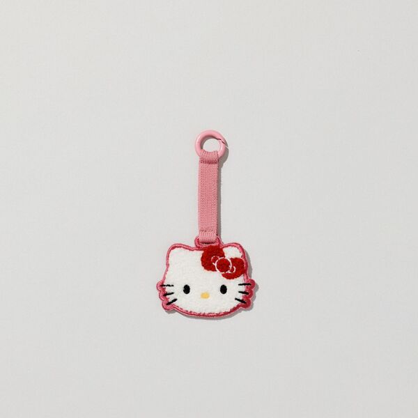 LPK Face Keyring Hello Kitty Red