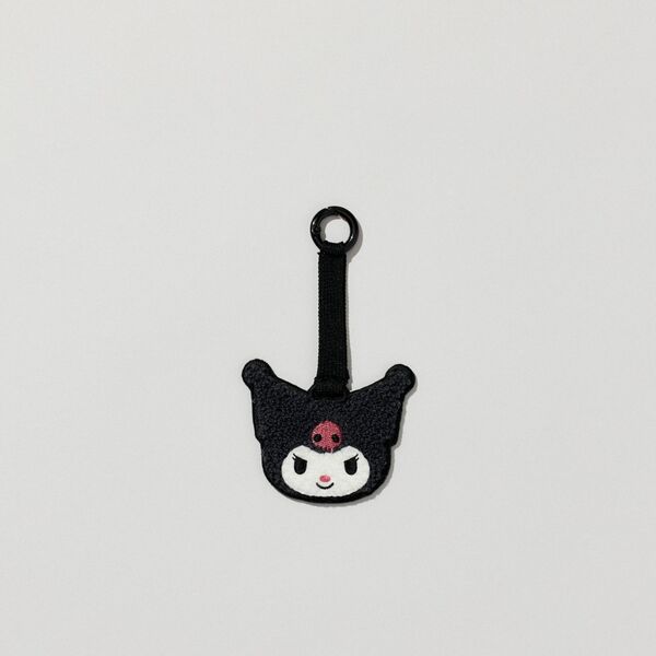 LPK Face Keyring Kuromi Black
