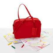 JAS Box Bag M Card Keyring Set Red
