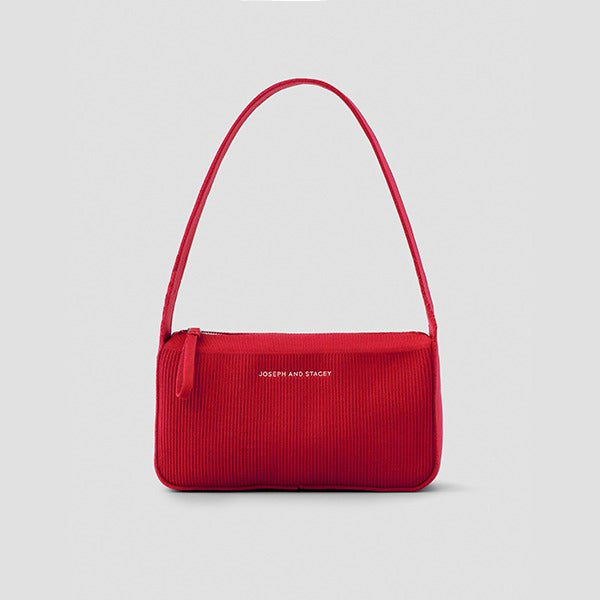 LPK Arton Knit Shoulder Bag M Barbados Red