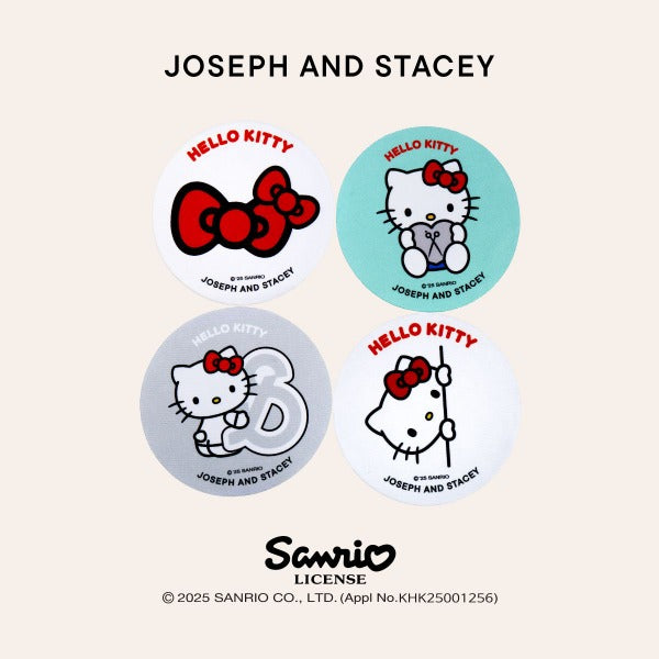 Lucky Hello Kitty Glasses Cloth Cheerful