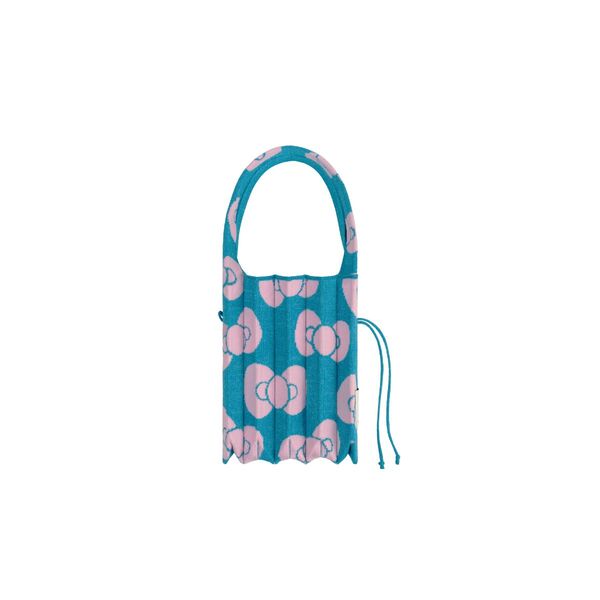 Lucky Pleats Knit S Leopard Hello Kitty Lollipop Blue