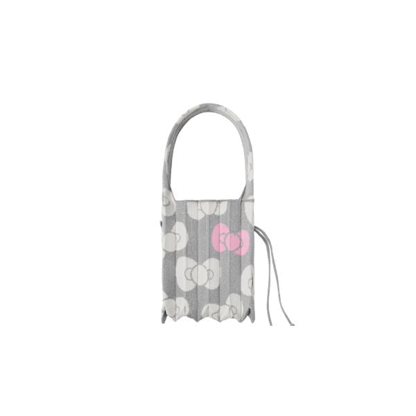 Lucky Pleats Knit S Leopard Hello Kitty Platinum