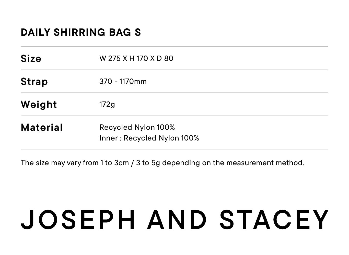 JOSEPH AND STACEY US