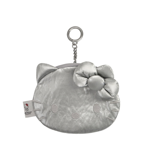 Sleek Mini Pouch Hello Kitty Silver