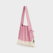 Lucky Pleats Knit S Mix Strawberry Milk