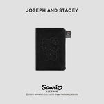 Haze Travel Wallet Hello Kitty Black