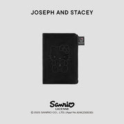 Haze Travel Wallet Hello Kitty Black